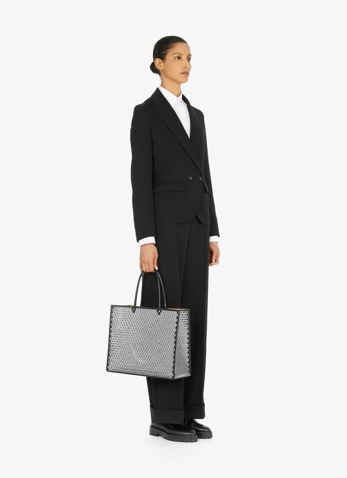 Garance 36 tote bag
 ALAÏA BLACK GARANCE 36 TOTE BAG